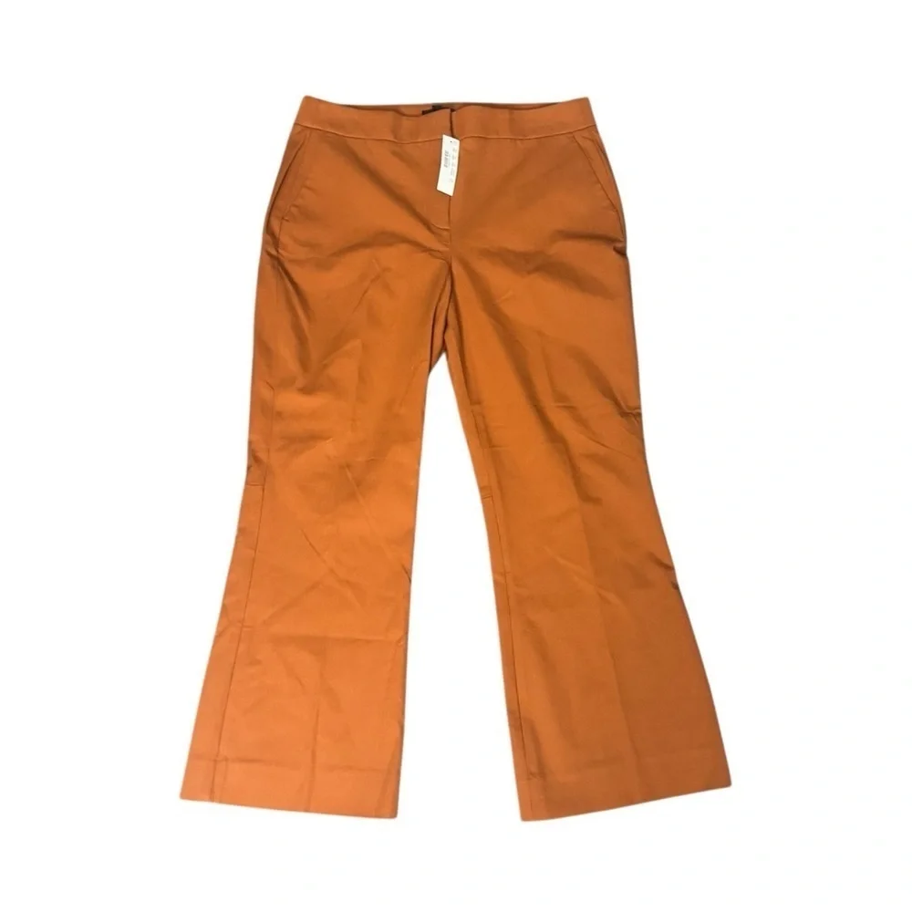 J.Crew Terracotta Bootcut Pants Size 14Tall